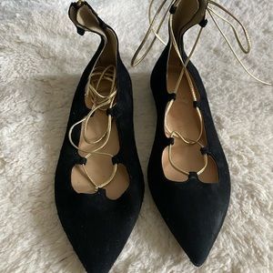 Banana Republic suede flats